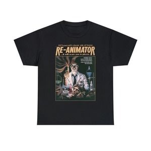 Re-Animator Movie T-Shirt, 80s Horror Film Shirt
